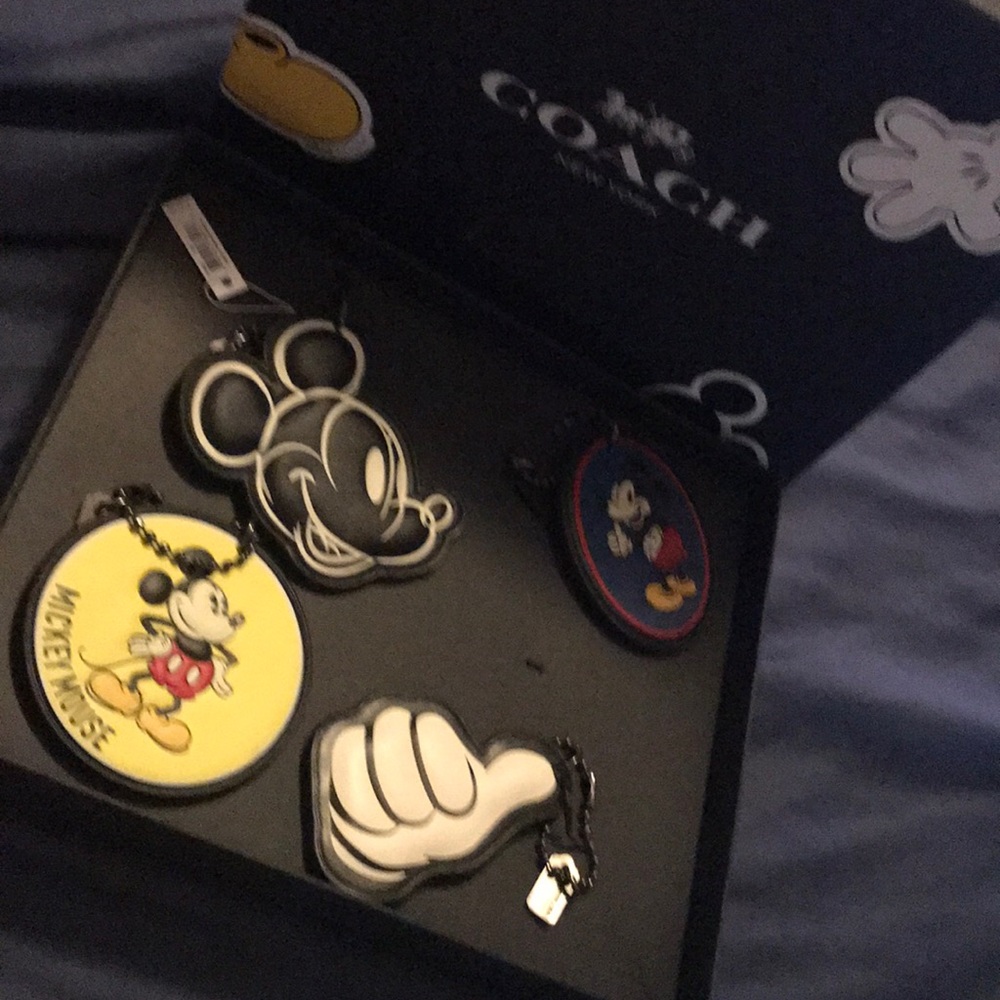 💥🎉 MICKEY COACH LUGGAGE TAGS